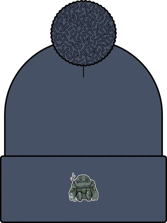 Big Izzy Pom Beanie (Chibi-Style)