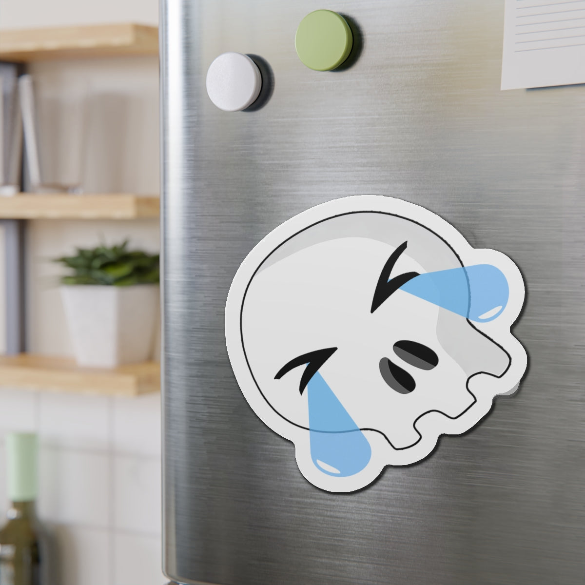 ROFL Skull Magnet