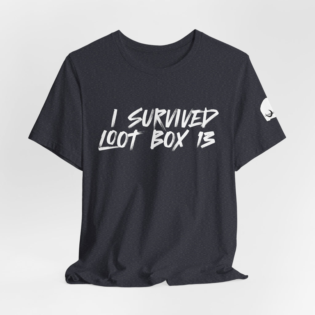 I Survived Loot Box 13 Tee - Heathers