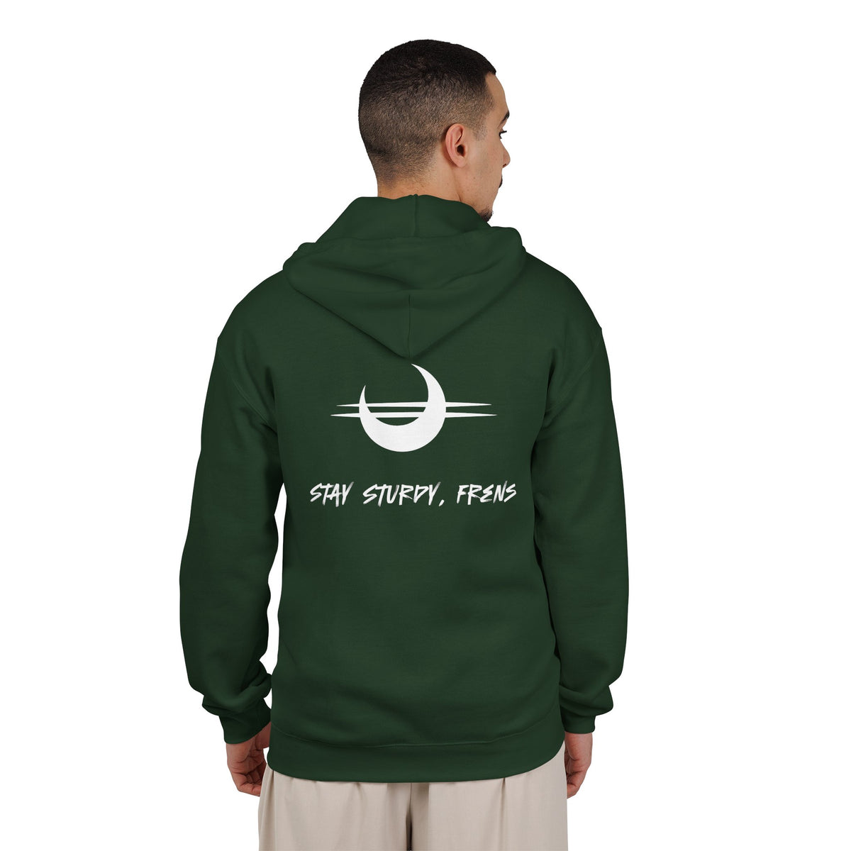 Stay Sturdy, Frens Crest Zip Hoodie