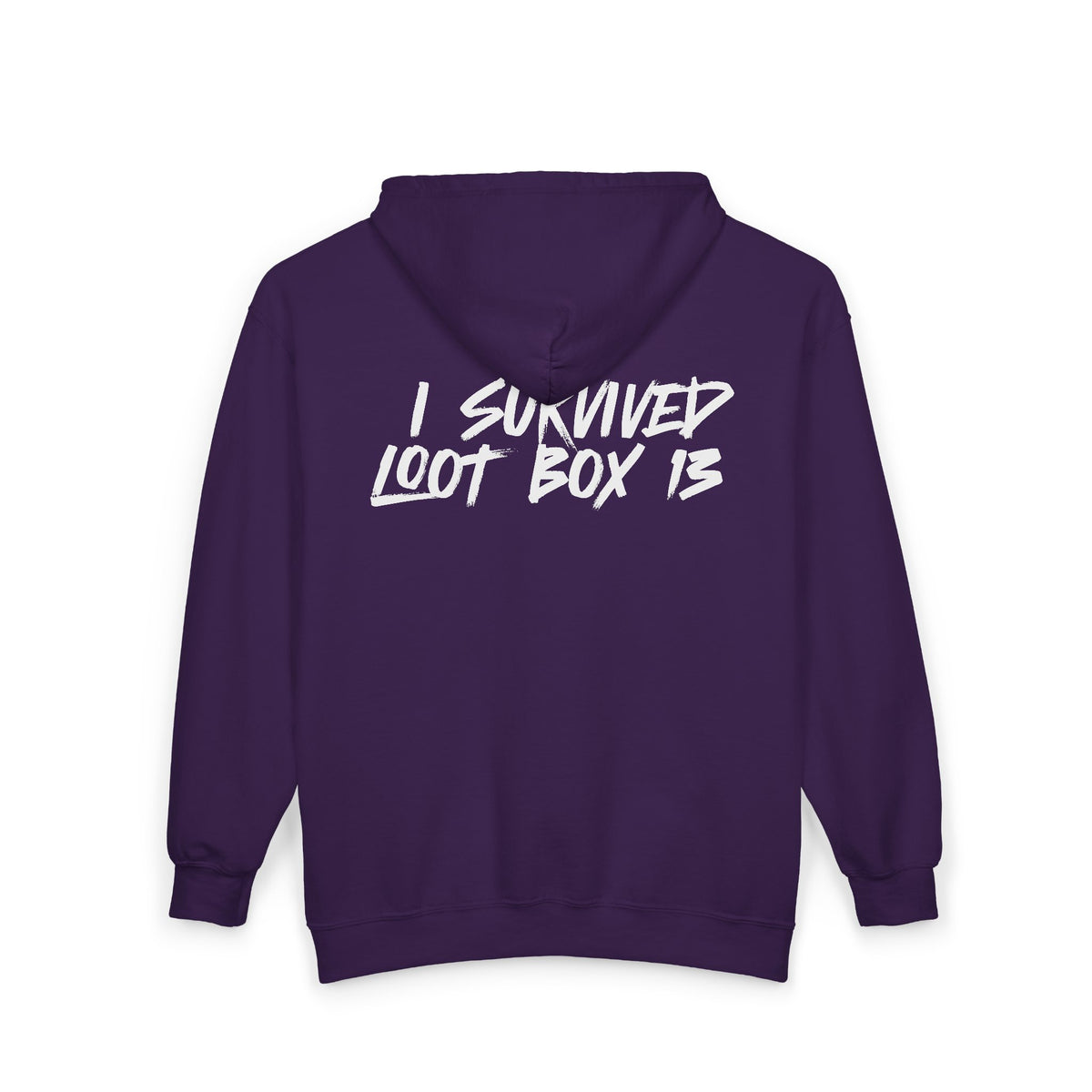 I Survived Loot Box 13 Zip Hoodie