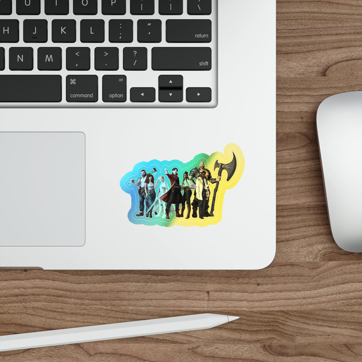 The Crew Holographic Sticker