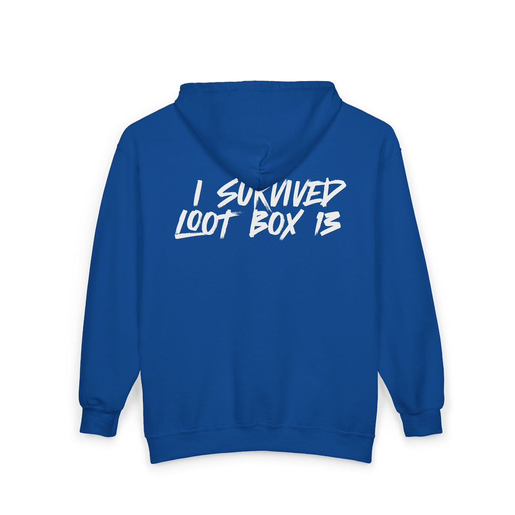 I Survived Loot Box 13 Zip Hoodie