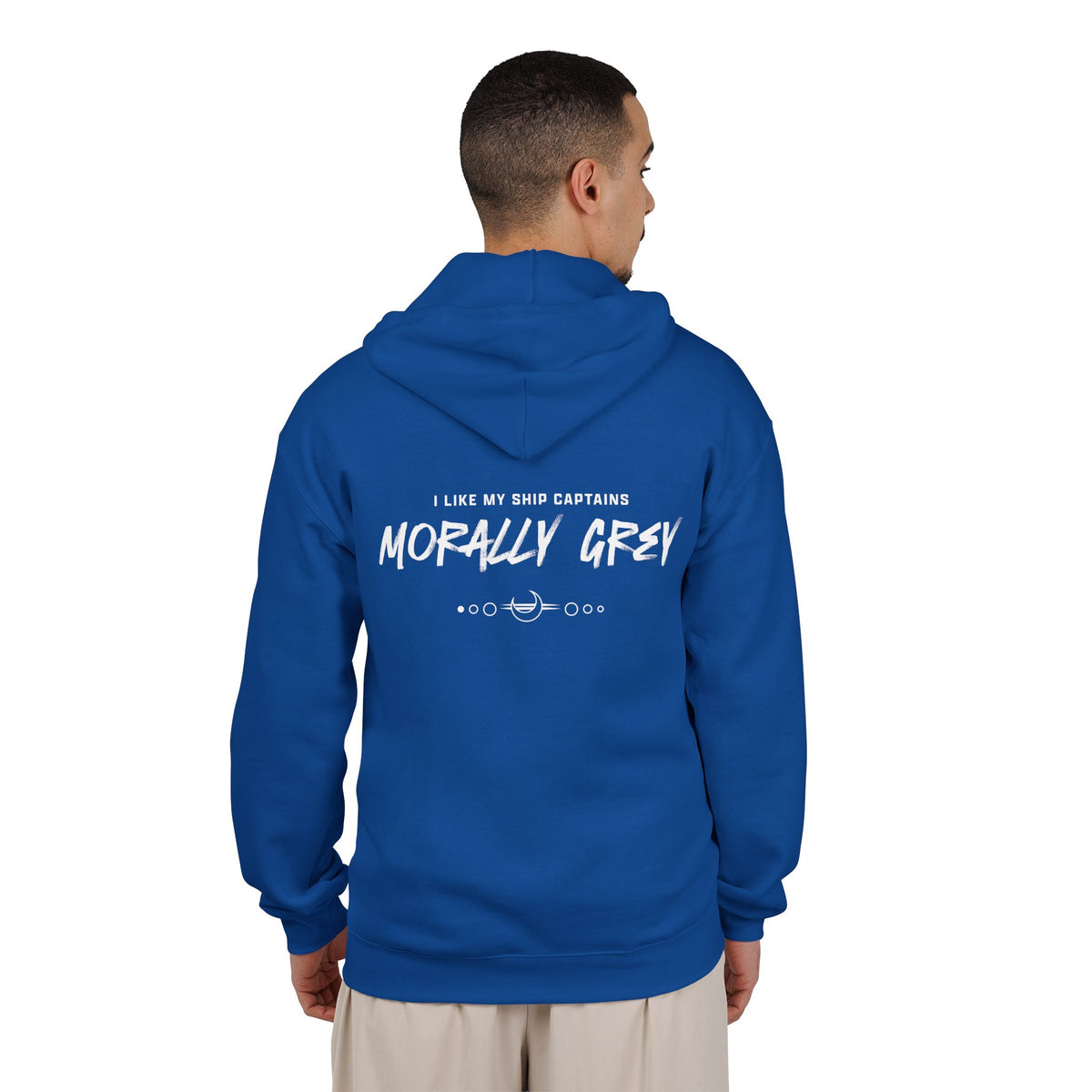I Like My Ship Captains Morally Grey Zip Hoodie