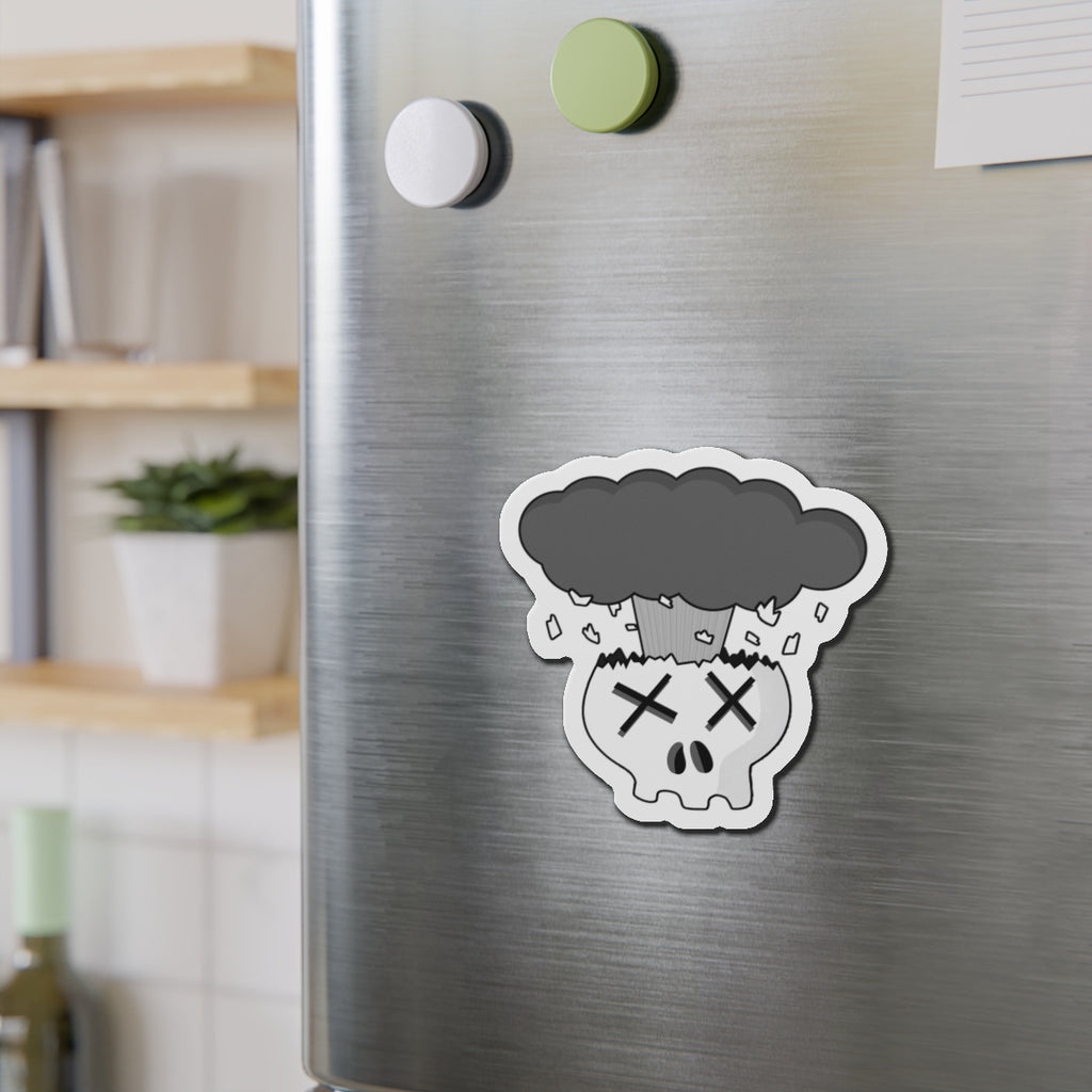 Mindblown Skull Magnet