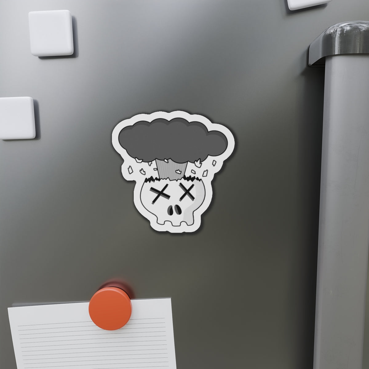 Mindblown Skull Magnet