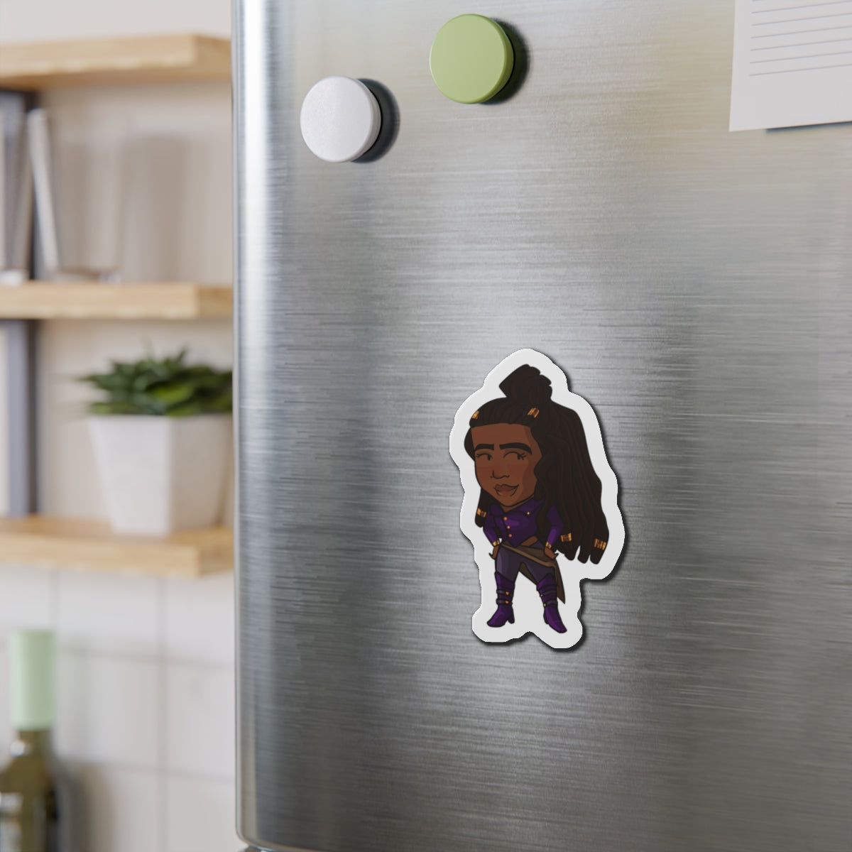Minn Magnet (Chibi-Style)