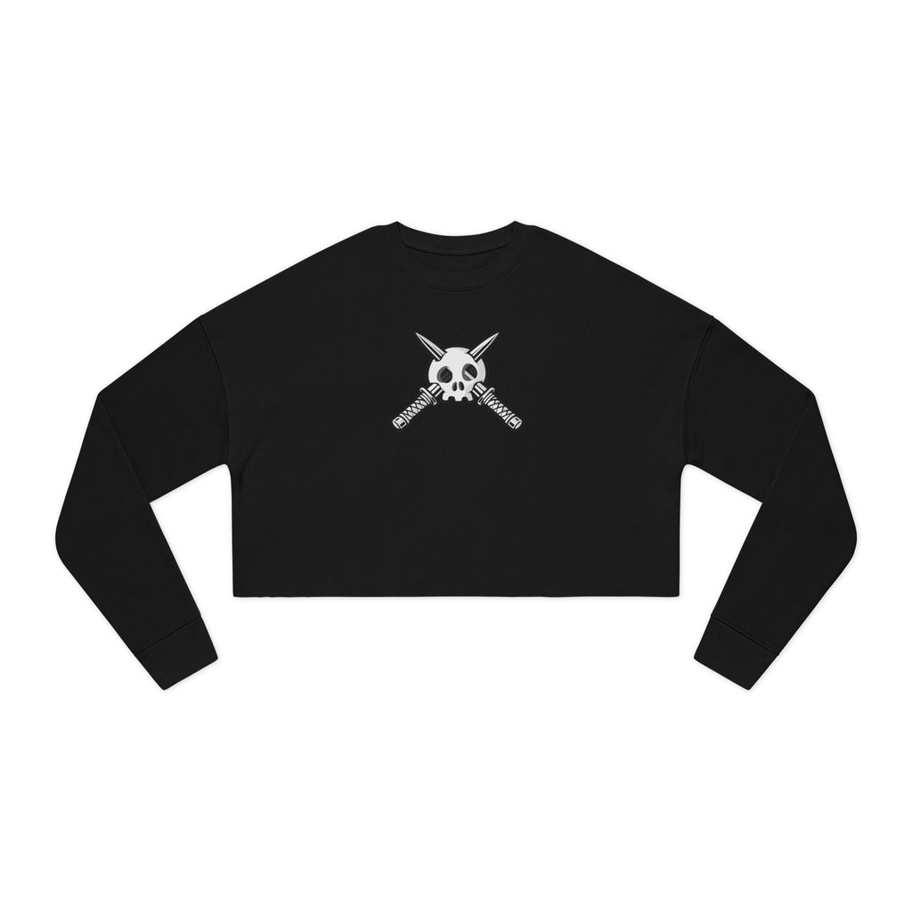 Trench Logo Cropped Sweatshirt