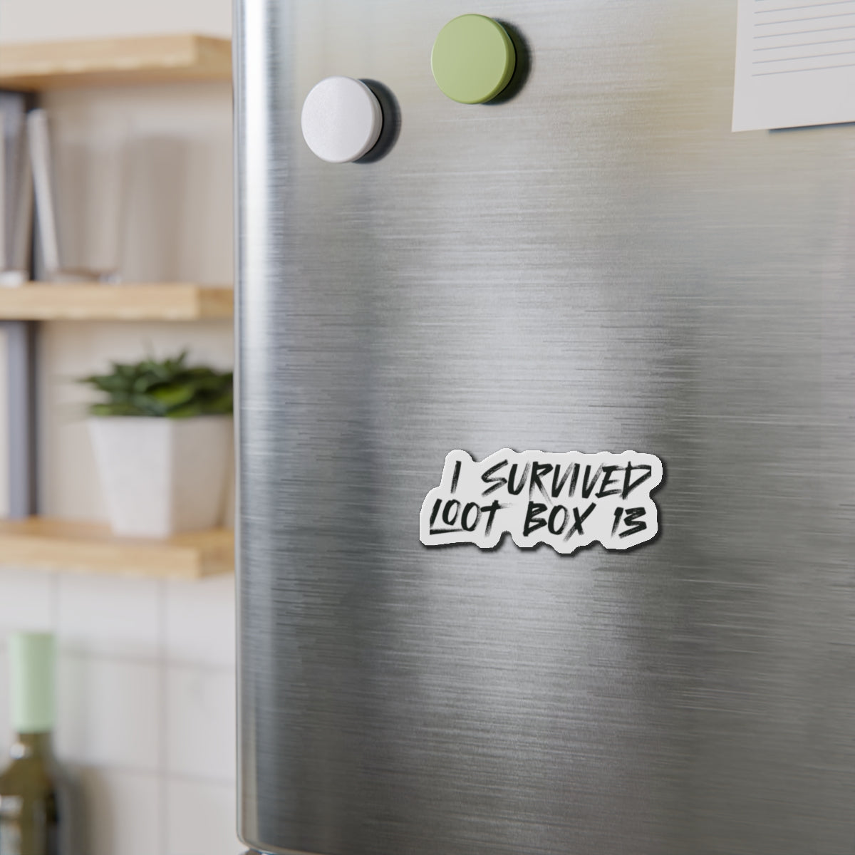 I Survived Loot Box 13 Magnet