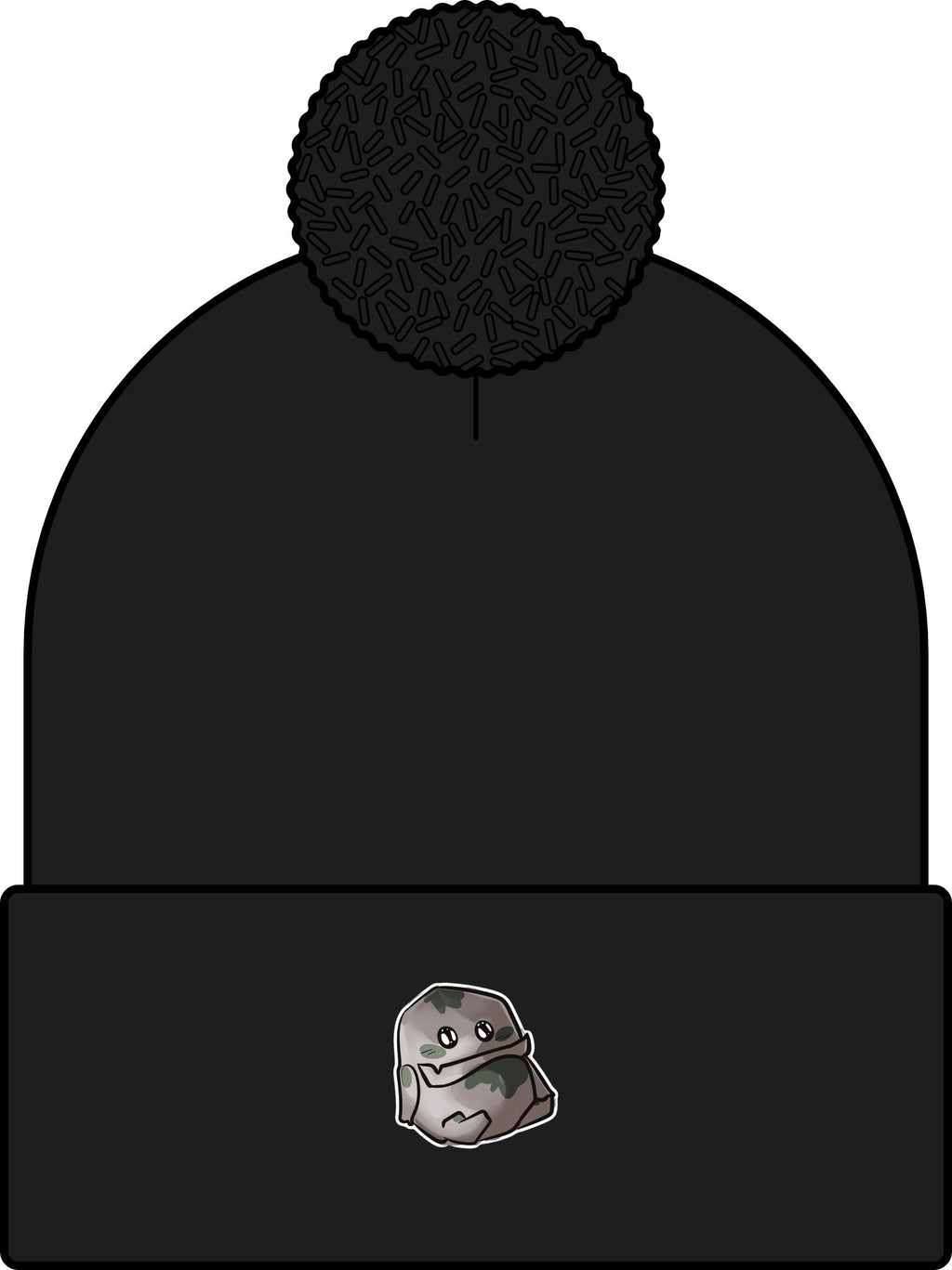 Little Izzy Blob Pom Beanie (Chibi-Style)