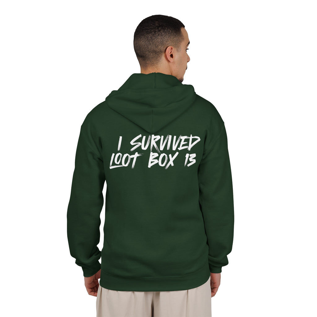 I Survived Loot Box 13 Zip Hoodie