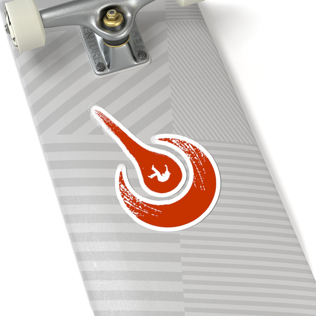 Maurice Africh Logo Sticker (Red)