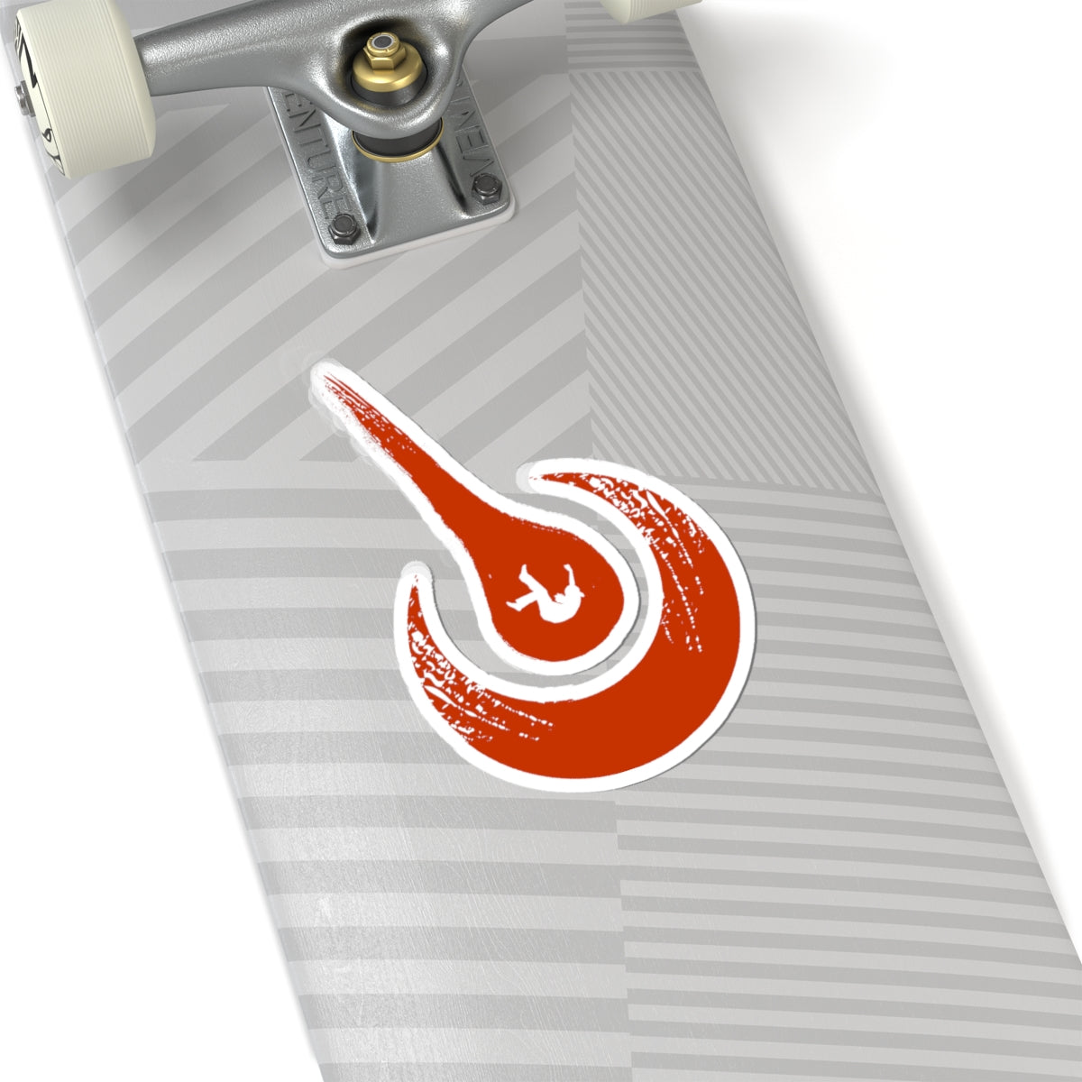 Maurice Africh Logo Sticker (Red)