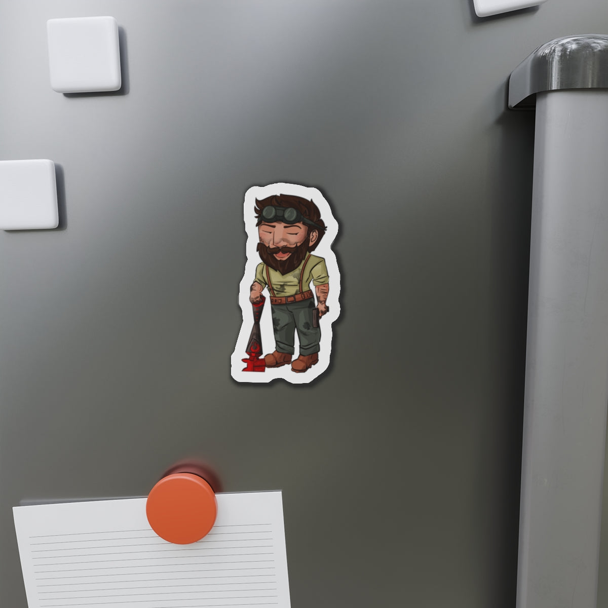 Bones Magnet (Chibi-Style)