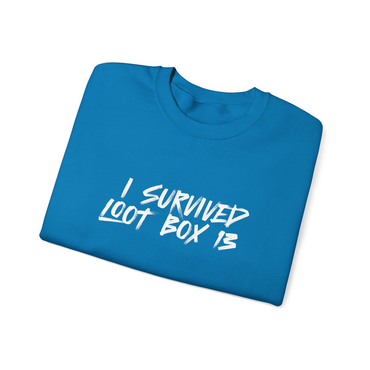I Survived Loot Box 13 Crewneck Sweatshirt - Colors