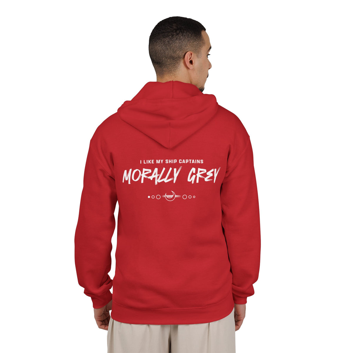 I Like My Ship Captains Morally Grey Zip Hoodie