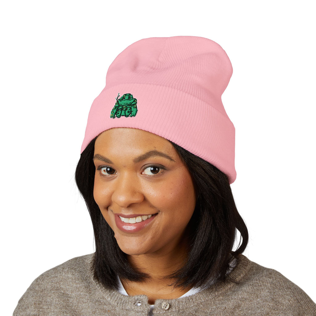 Big Izzy Embroidered Beanie (Chibi-Style)