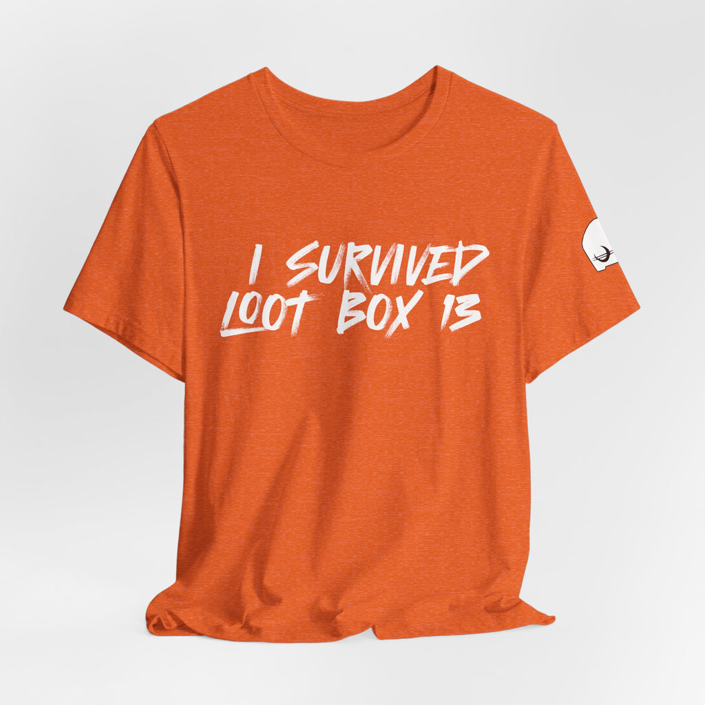 I Survived Loot Box 13 Tee - Heathers