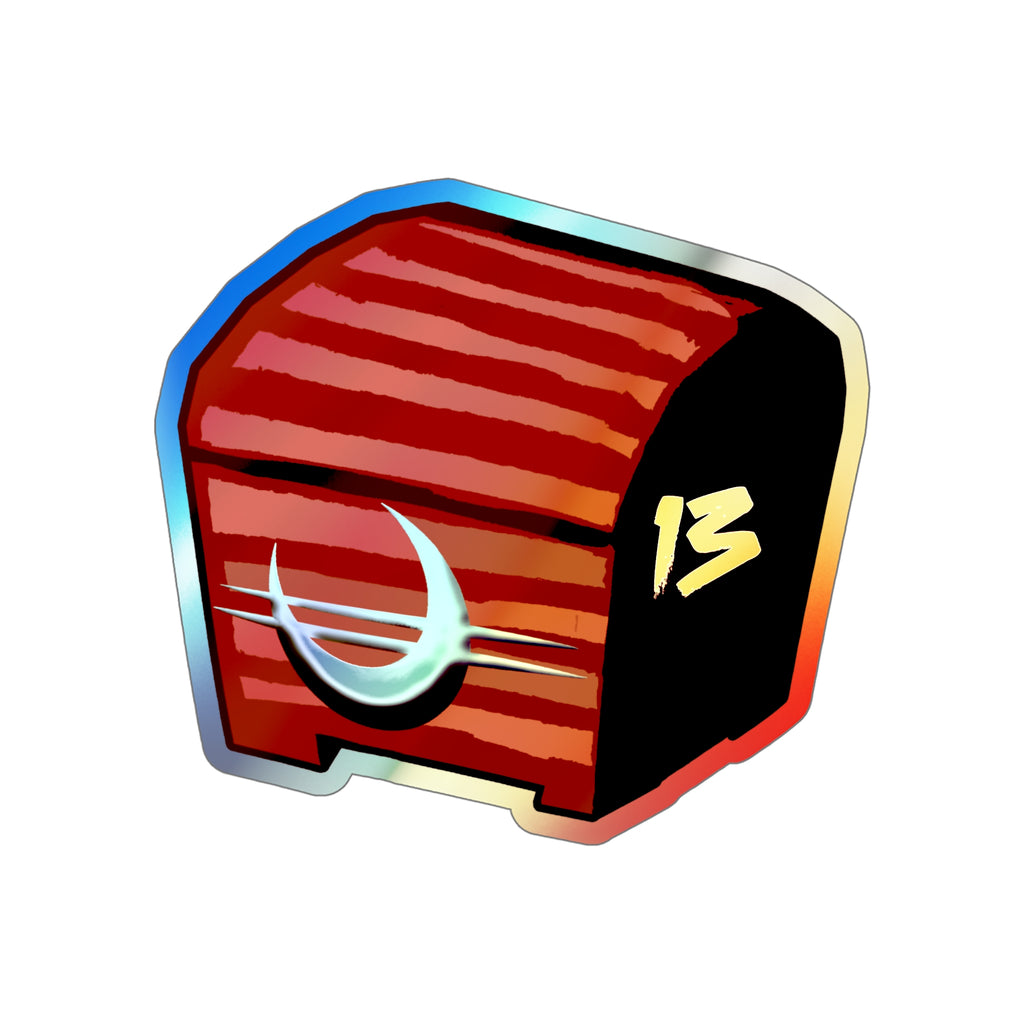Loot Box 13 Holographic Sticker