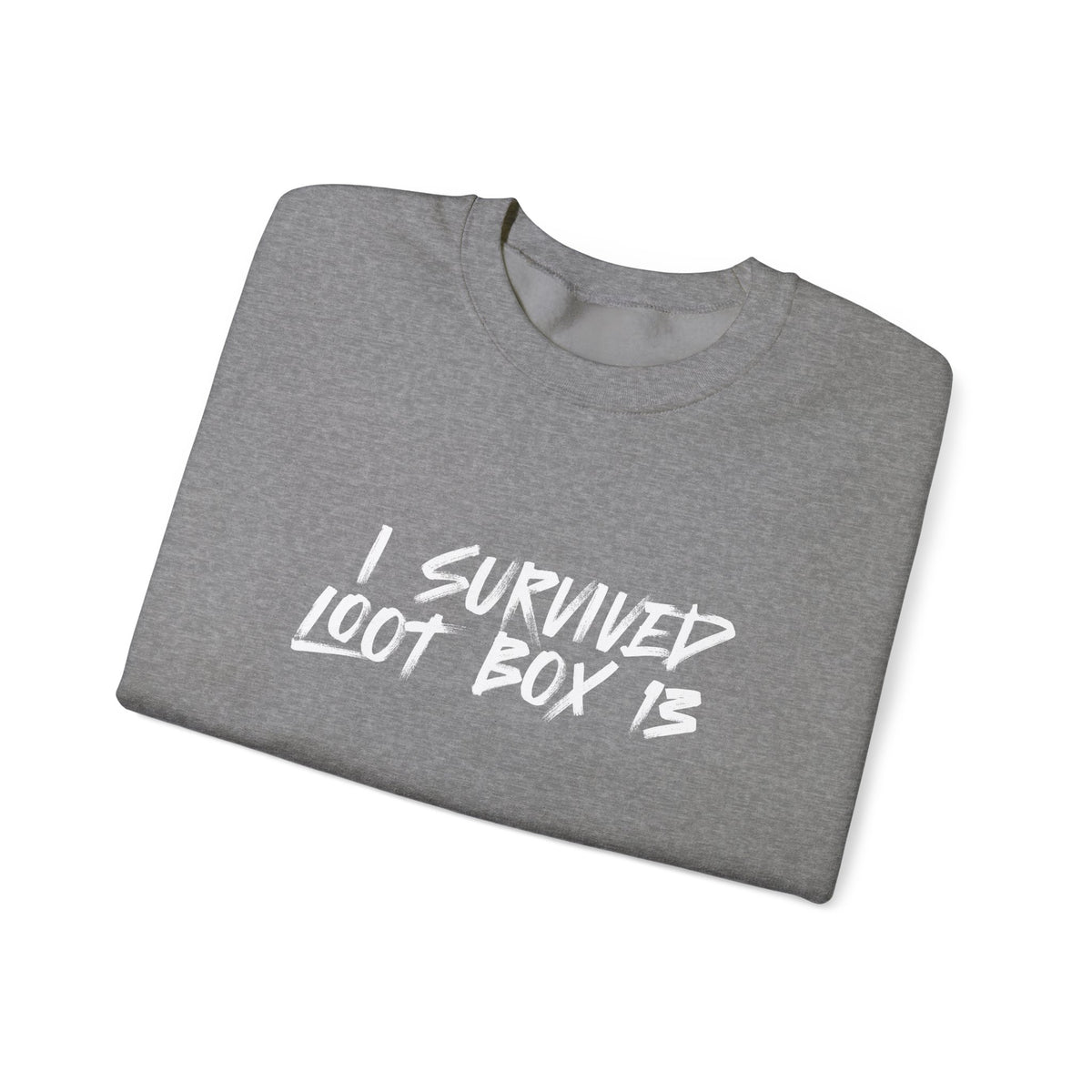 I Survived Loot Box 13 Crewneck Sweatshirt
