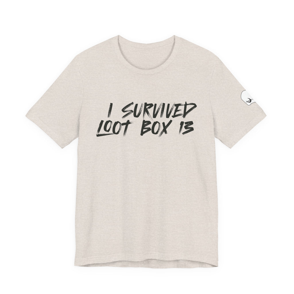 I Survived Loot Box 13 Tee - Heathers