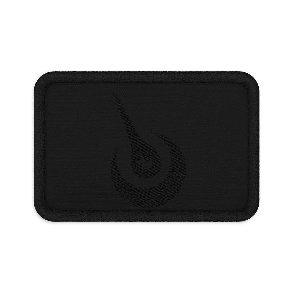 Maurice Africh Logo Embroidered Patch (Black)