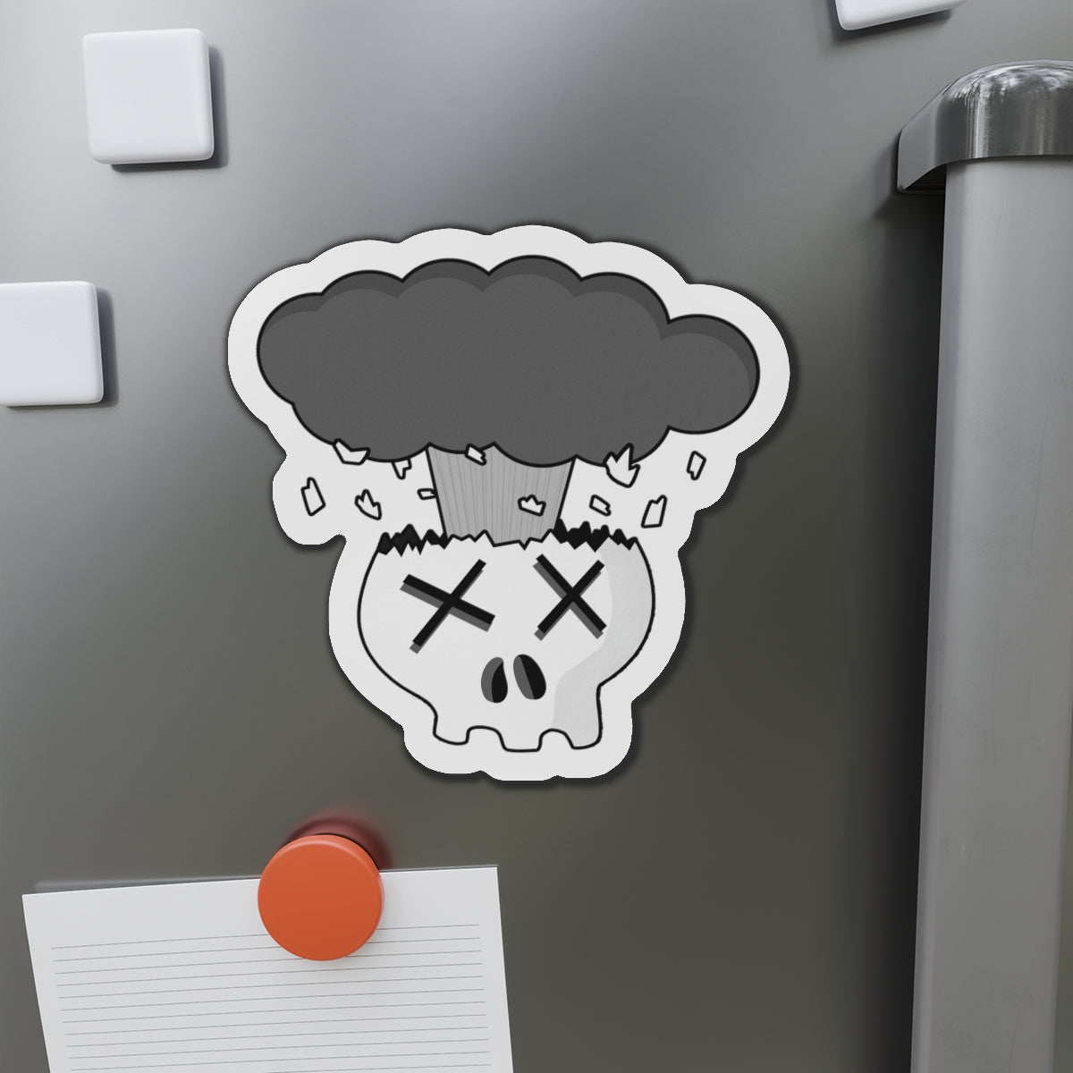 Mindblown Skull Magnet