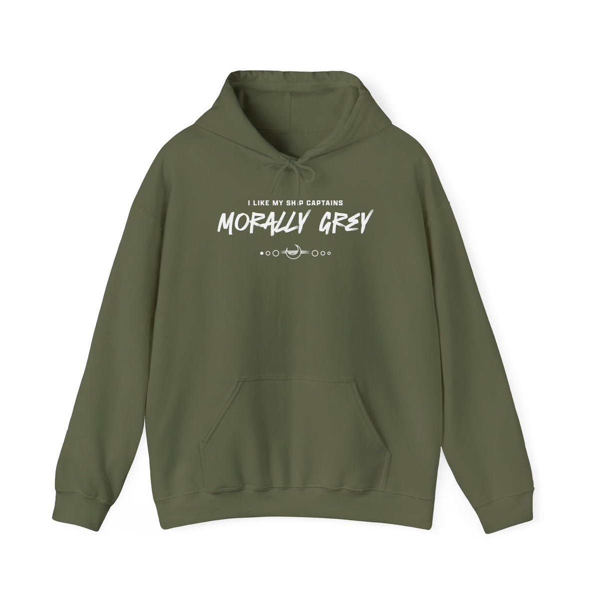 I Like My Ship Captains Morally Grey Hoodie