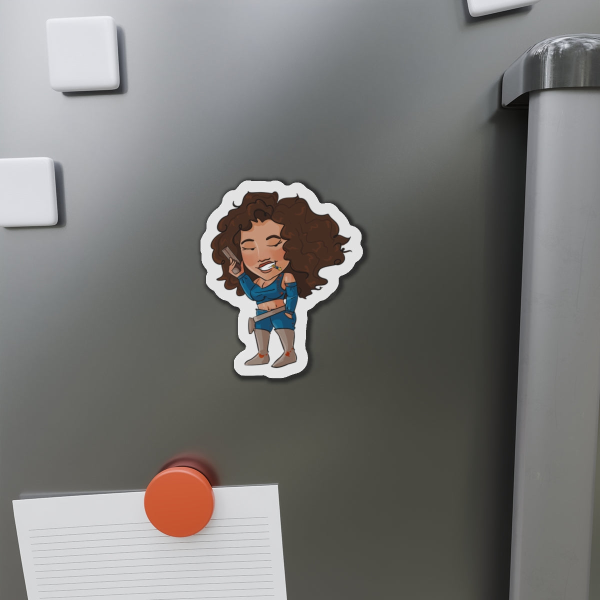 Willow Magnet (Chibi-Style)