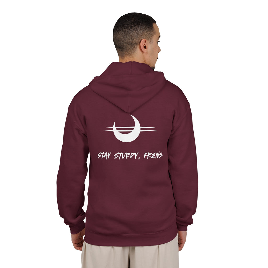Stay Sturdy, Frens Crest Zip Hoodie