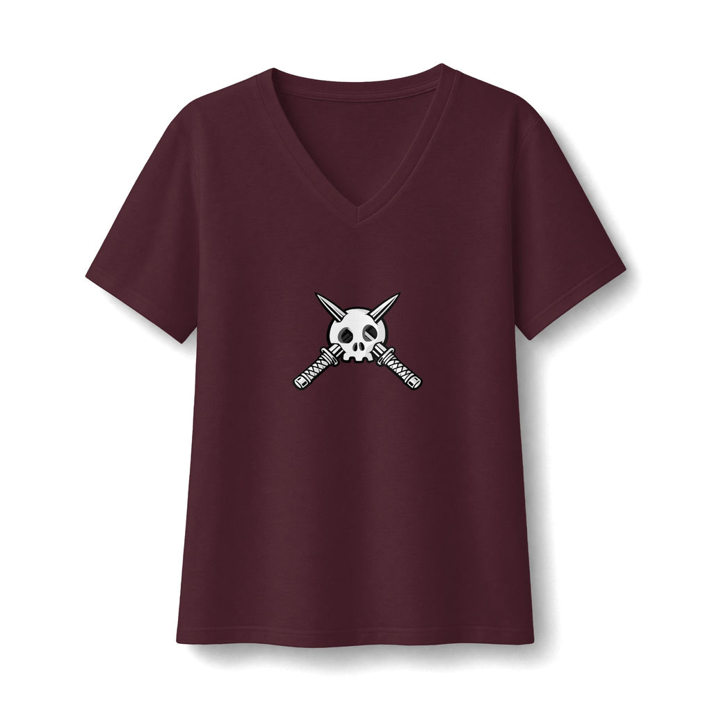 Trench Logo Women's Relaxed V-Neck Tee