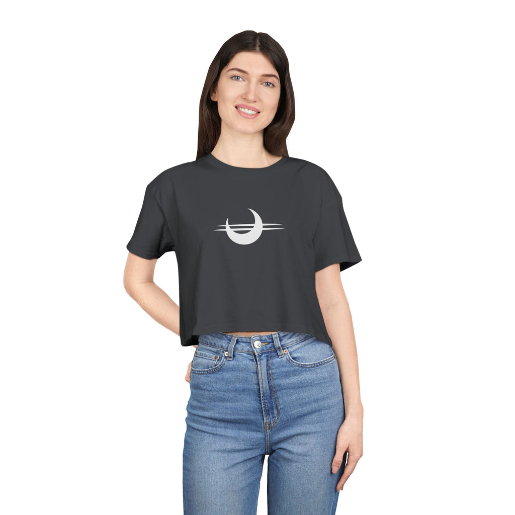 Stay Sturdy, Frens Crest Crop Tee