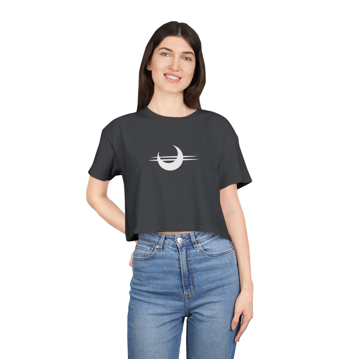 Stay Sturdy, Frens Crest Crop Tee