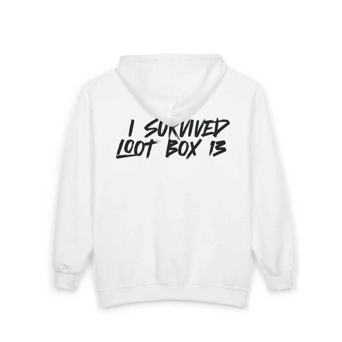 I Survived Loot Box 13 Zip Hoodie