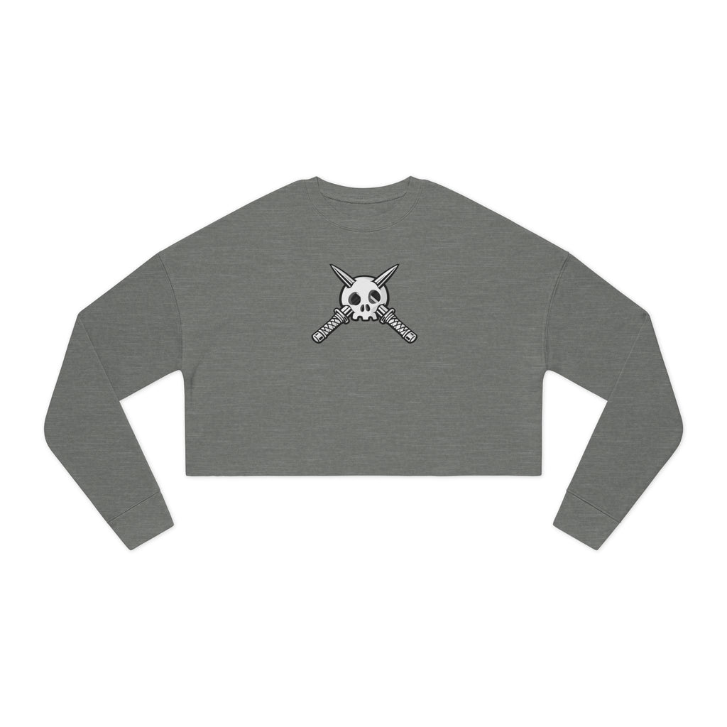 Trench Logo Cropped Sweatshirt