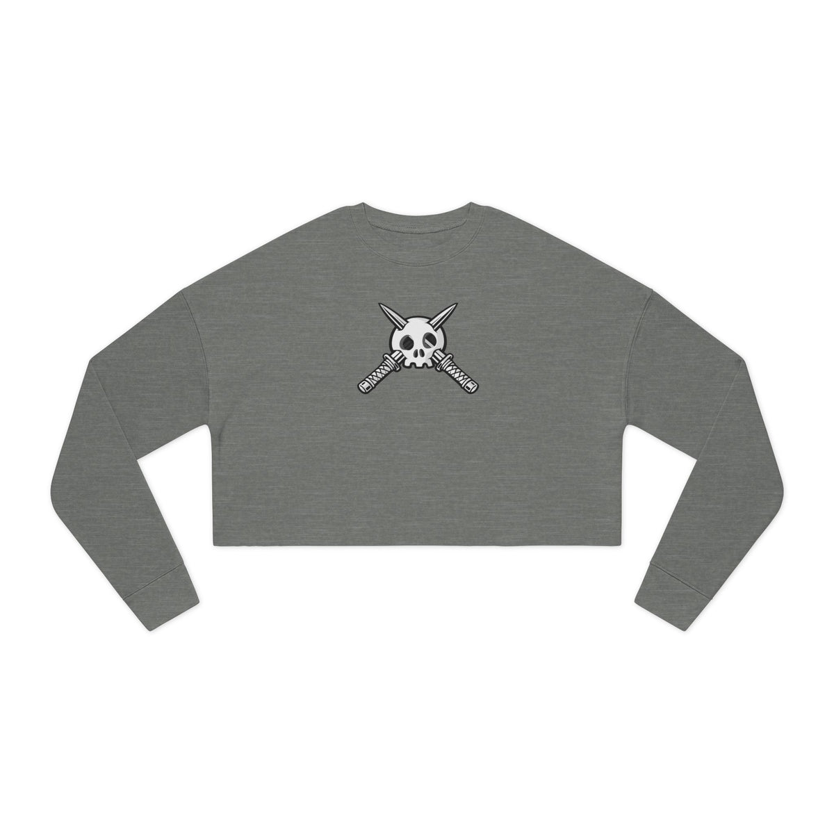 Trench Logo Cropped Sweatshirt