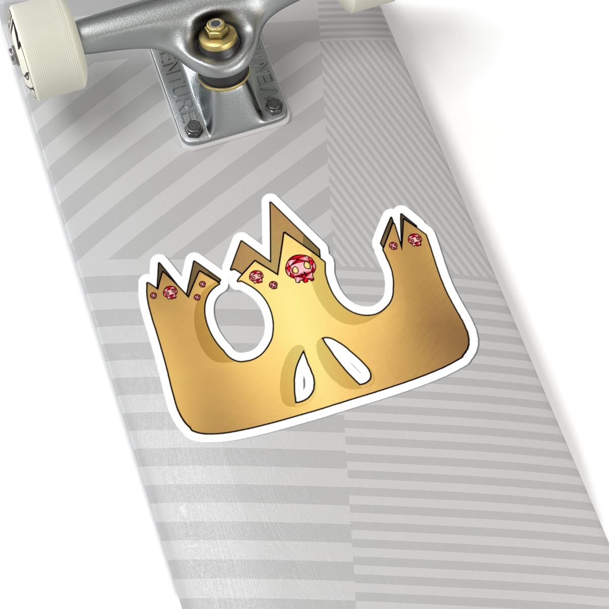 Crown Skull Sticker
