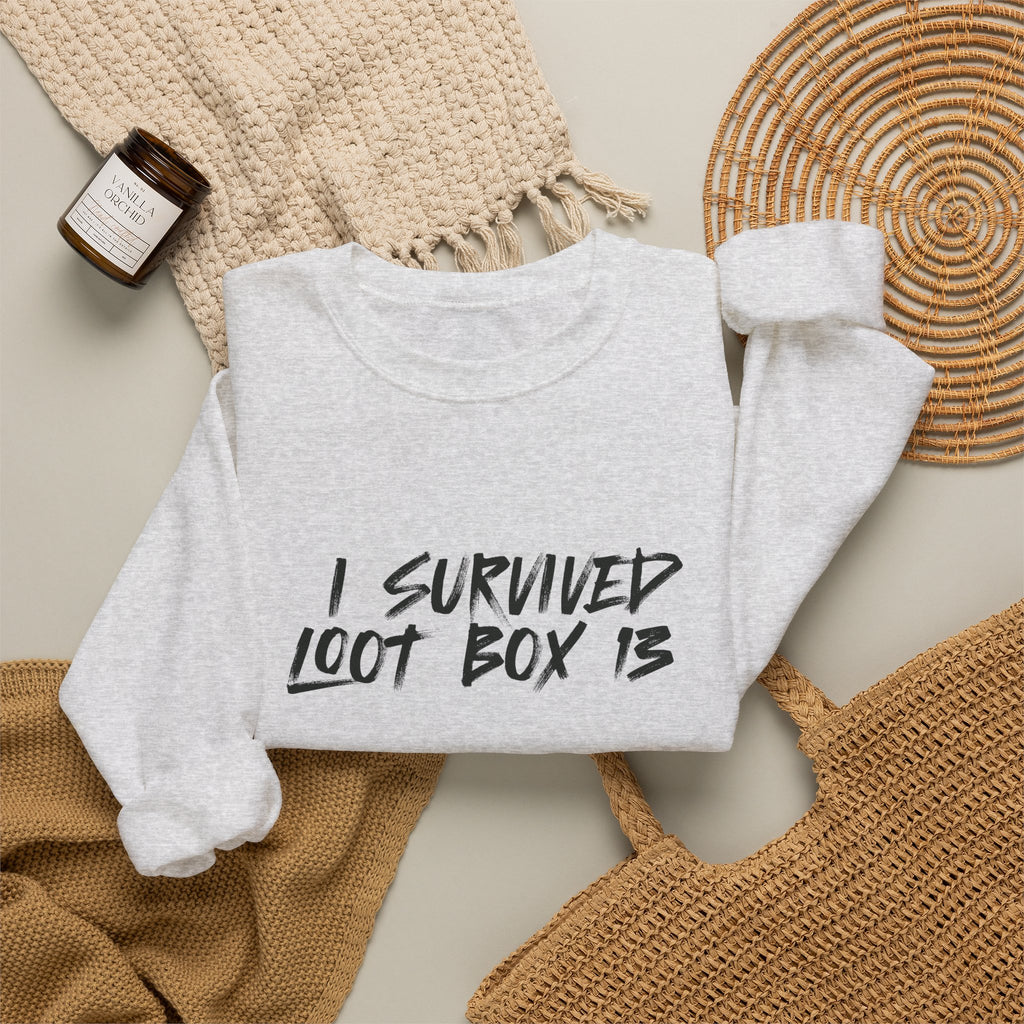 I Survived Loot Box 13 Crewneck Sweatshirt