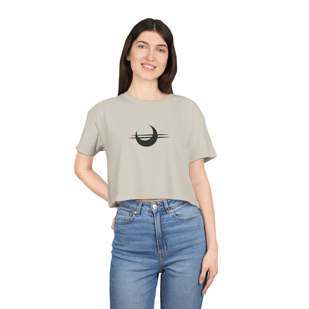 Stay Sturdy, Frens Crest Crop Tee