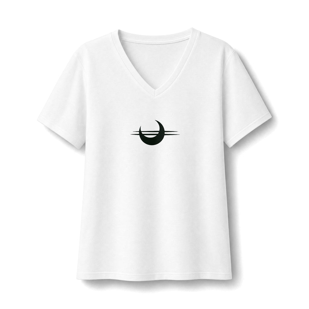 Stay Sturdy, Frens Crest Women's Relaxed V-Neck Tee