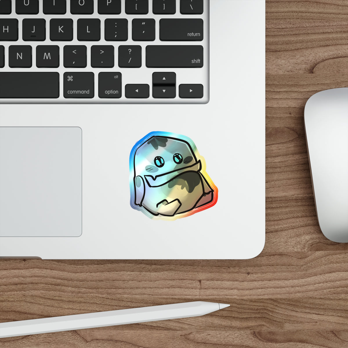 Little Izzy Holographic Sticker (Chibi-Style)