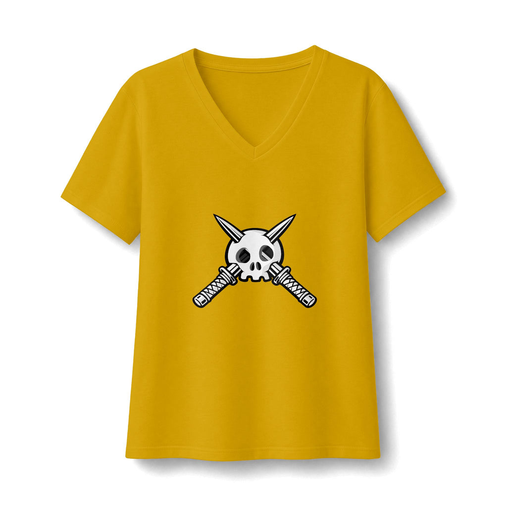 Trench Logo Women's Relaxed V-Neck Tee