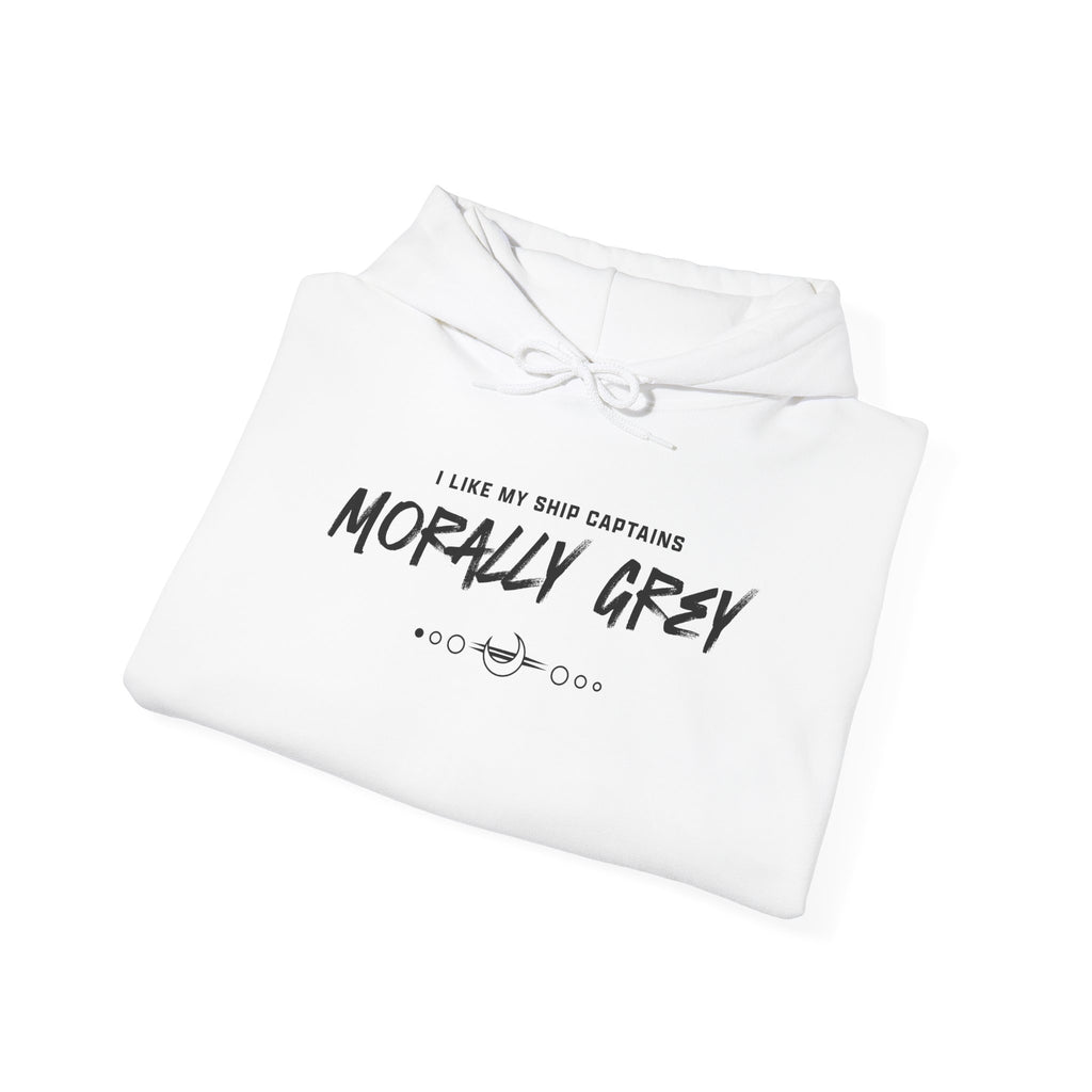 I Like My Ship Captains Morally Grey Hoodie