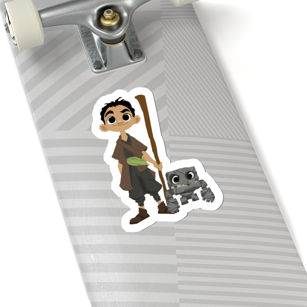 Eddie and Izzy Sticker (Kid Crew)