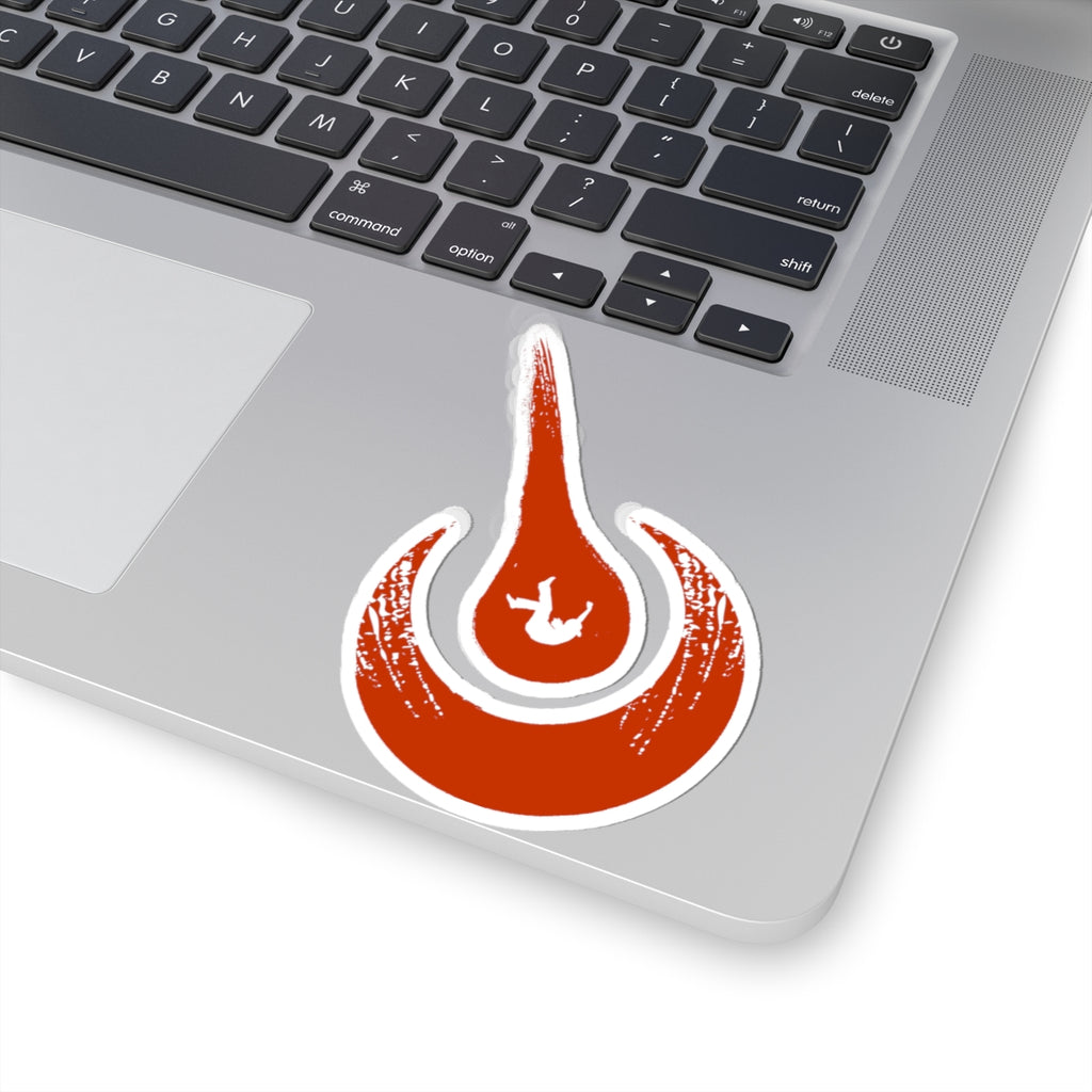 Maurice Africh Logo Sticker (Red)