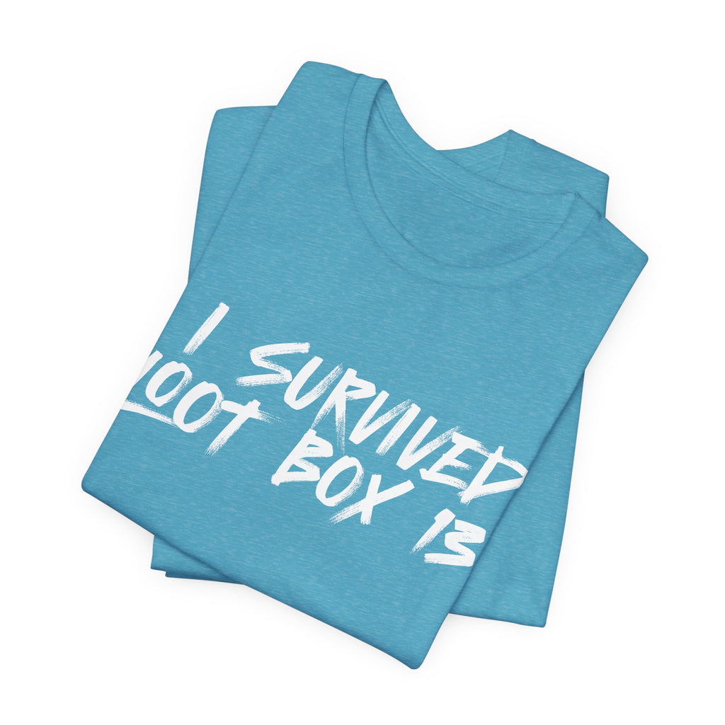 I Survived Loot Box 13 Tee - Heathers