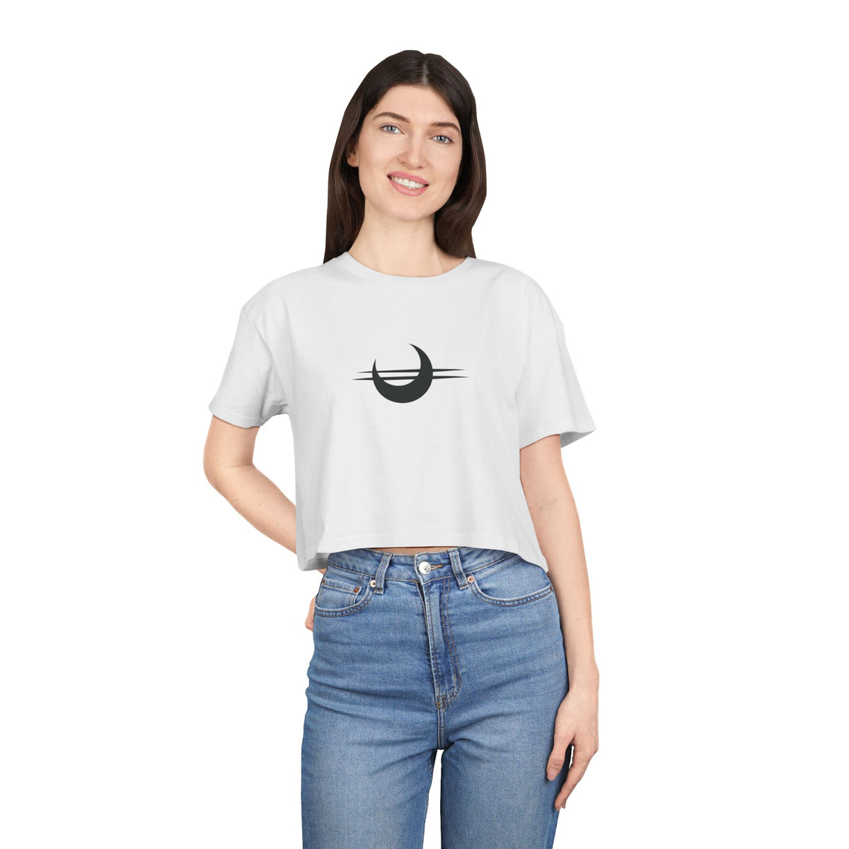 Stay Sturdy, Frens Crest Crop Tee