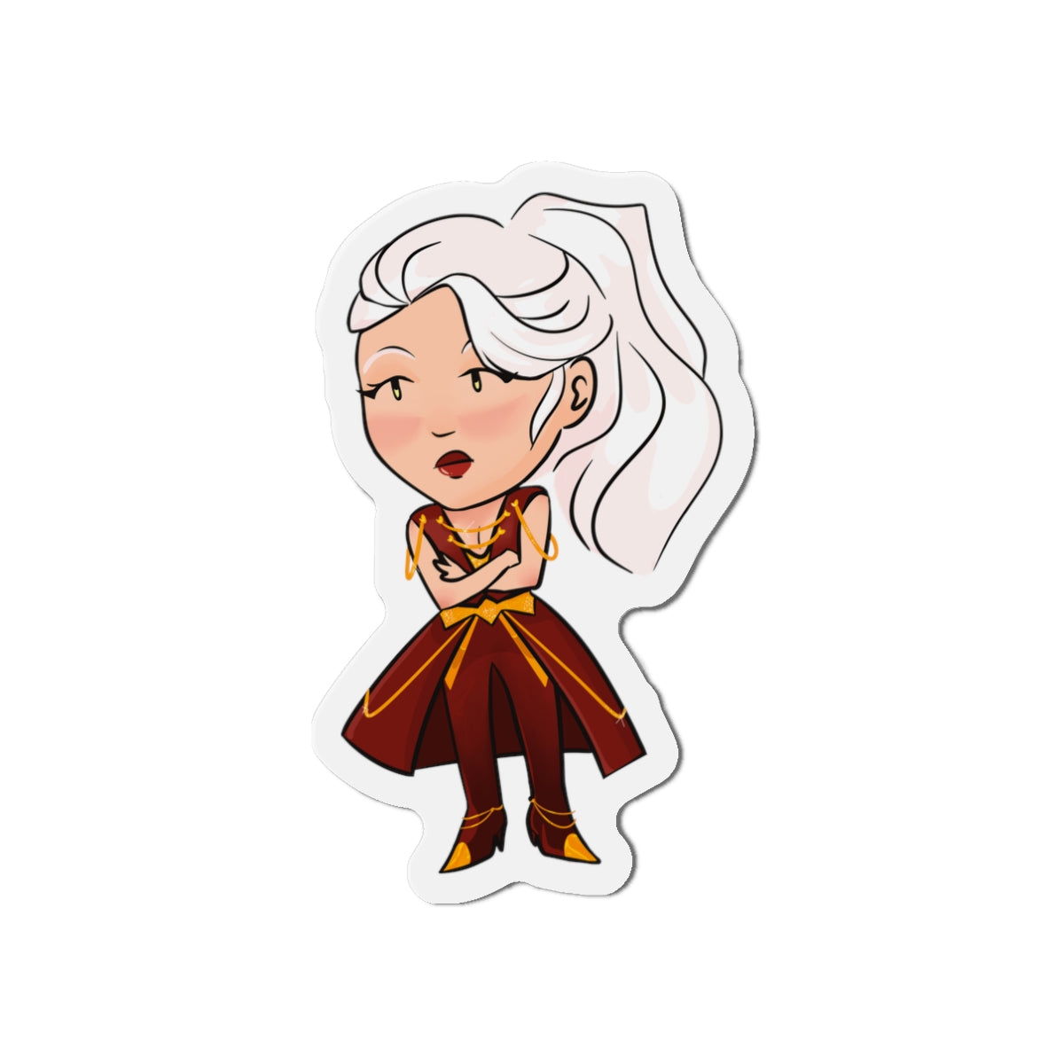 Dalia Magnet (Chibi-Style)