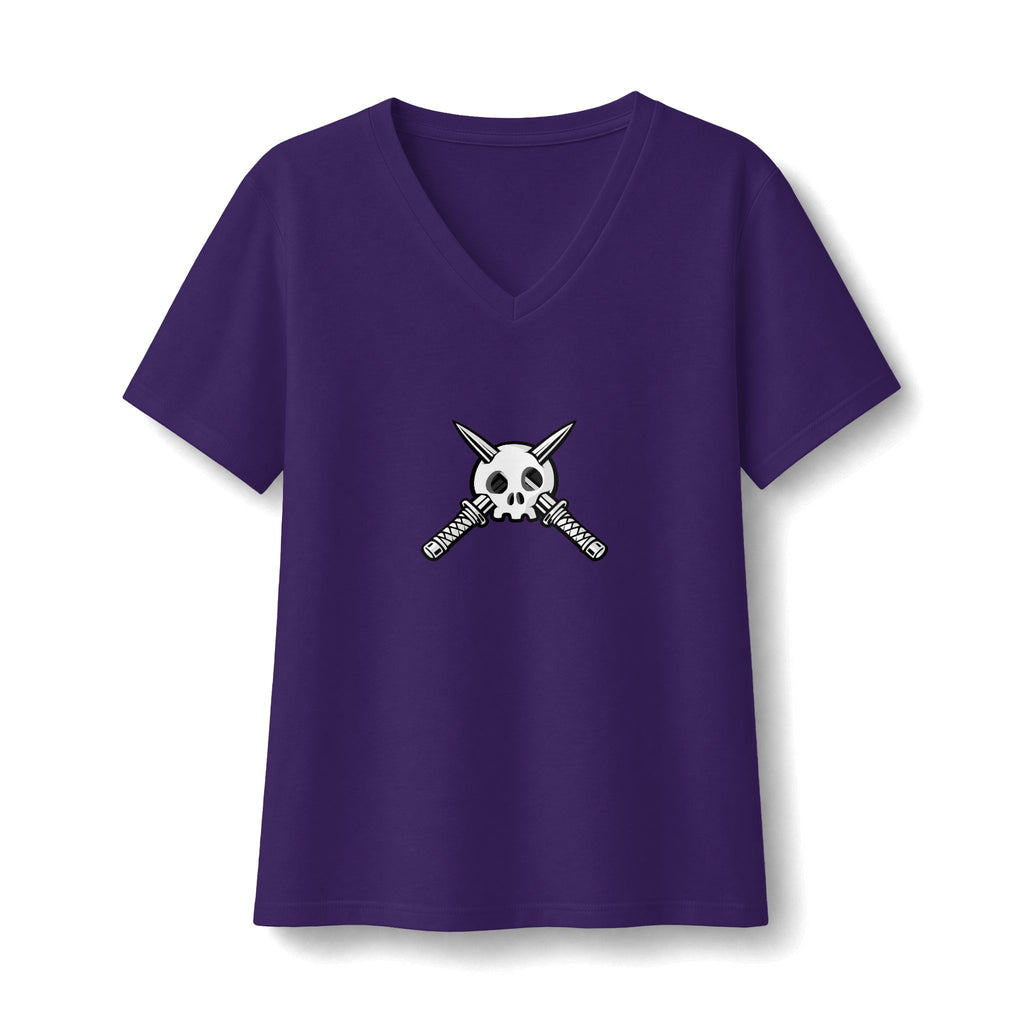 Trench Logo Women's Relaxed V-Neck Tee