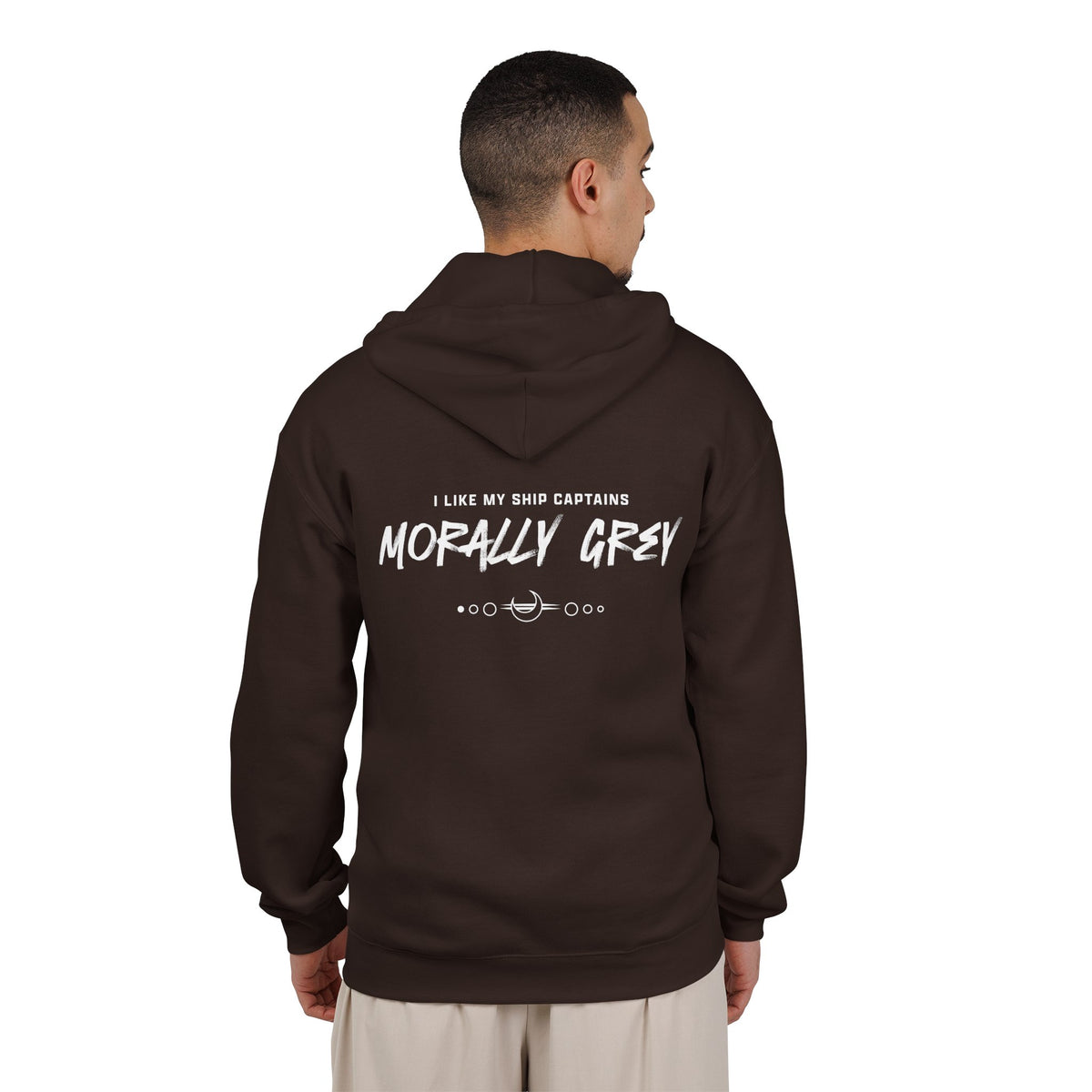 I Like My Ship Captains Morally Grey Zip Hoodie